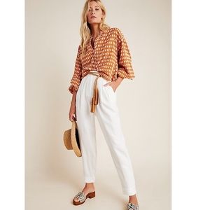 Anthropologie Romy Tapered Pants